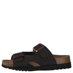 Moldava Wg Ad Oiled Leather Dk Brown/rose Gold