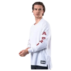 Moments LS Tee White