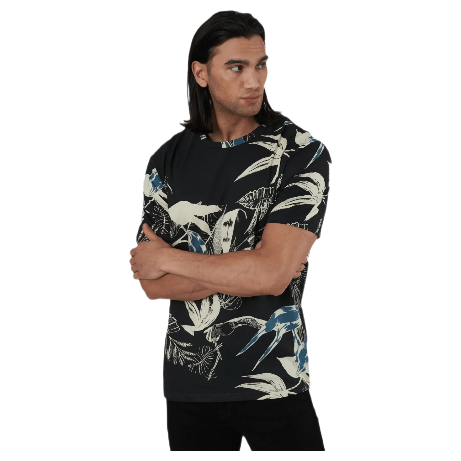 Monet Tee Ss Crew Neck Black