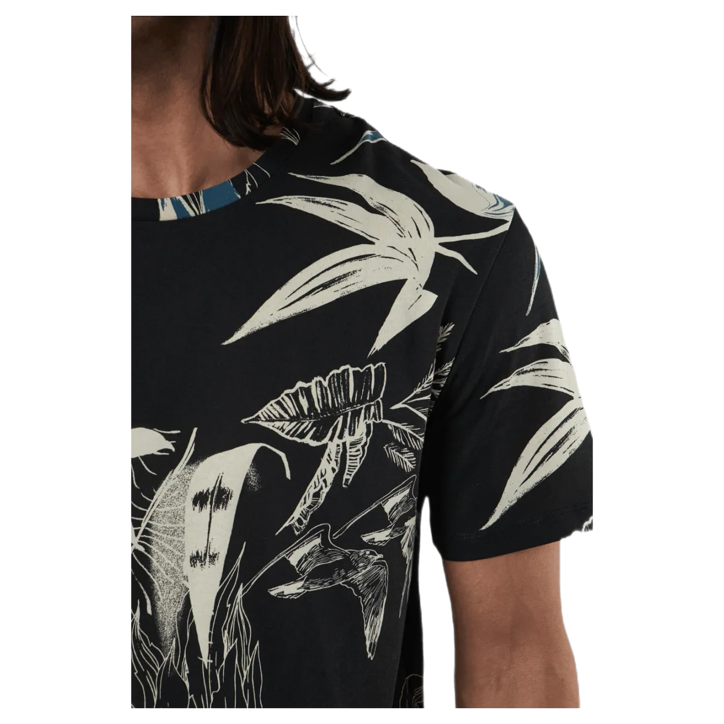 Monet Tee Ss Crew Neck Black