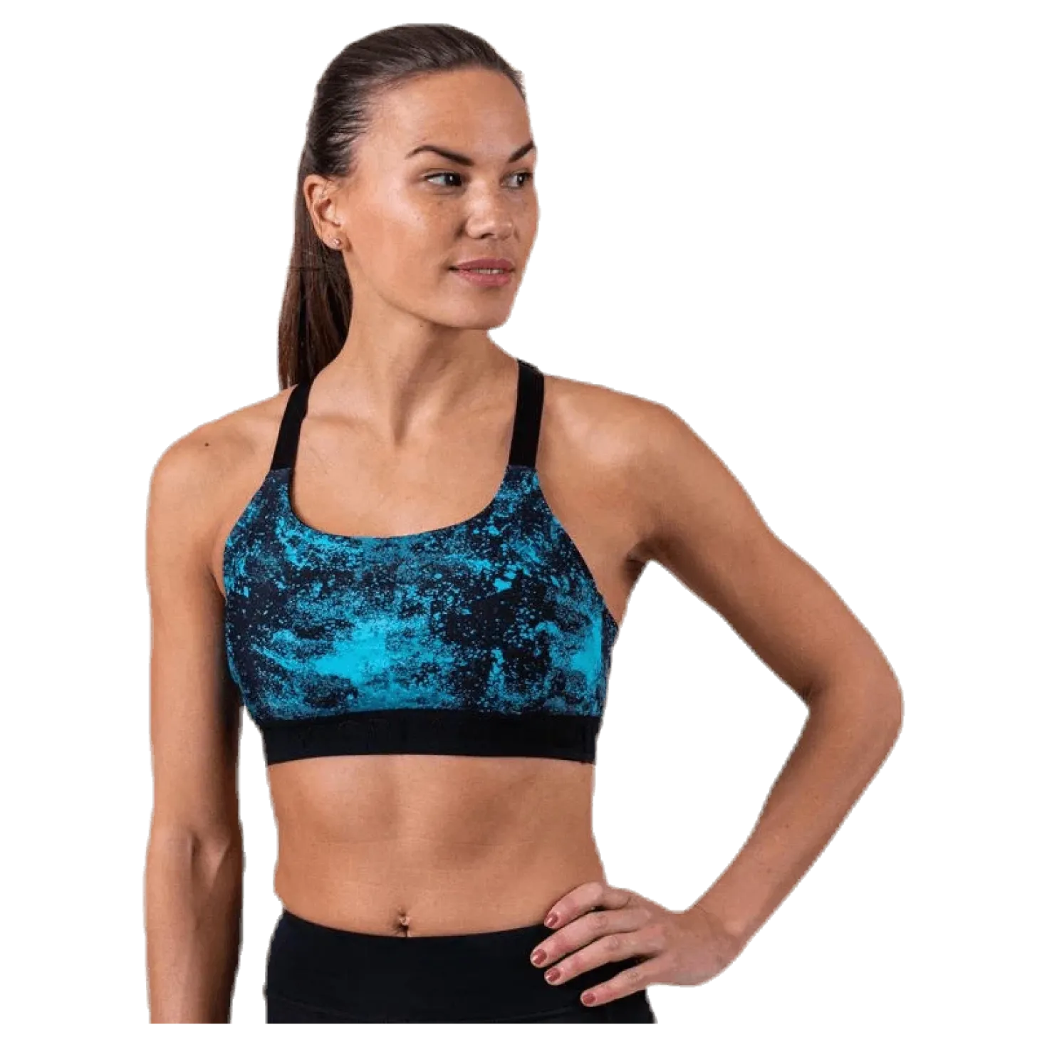 Moon Limited Sports Bra Blue