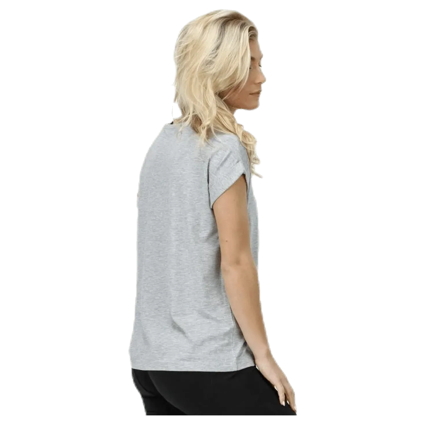 Moster S/S O-Neck Top Jrs Grey