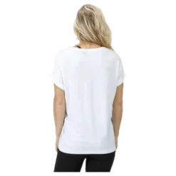 Moster S/S O-Neck Top Jrs White