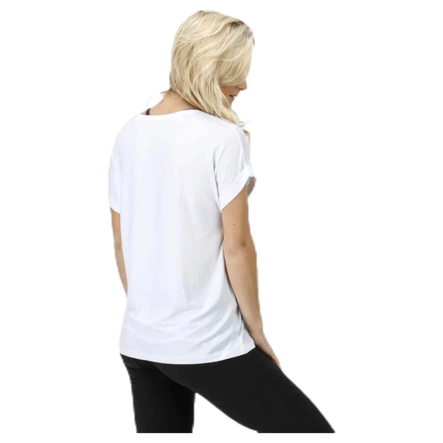 Moster S/S O-Neck Top Jrs White