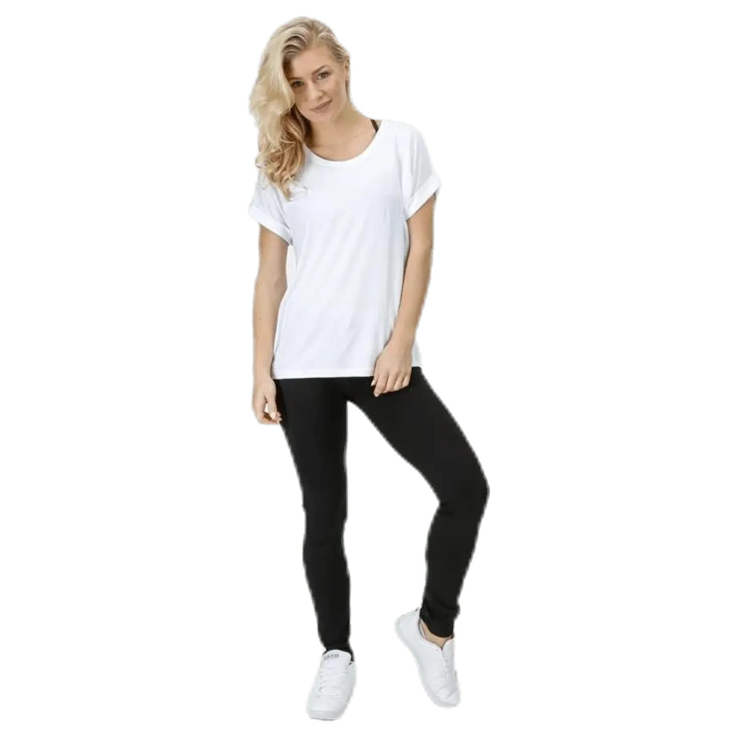Moster S/S O-Neck Top Jrs White