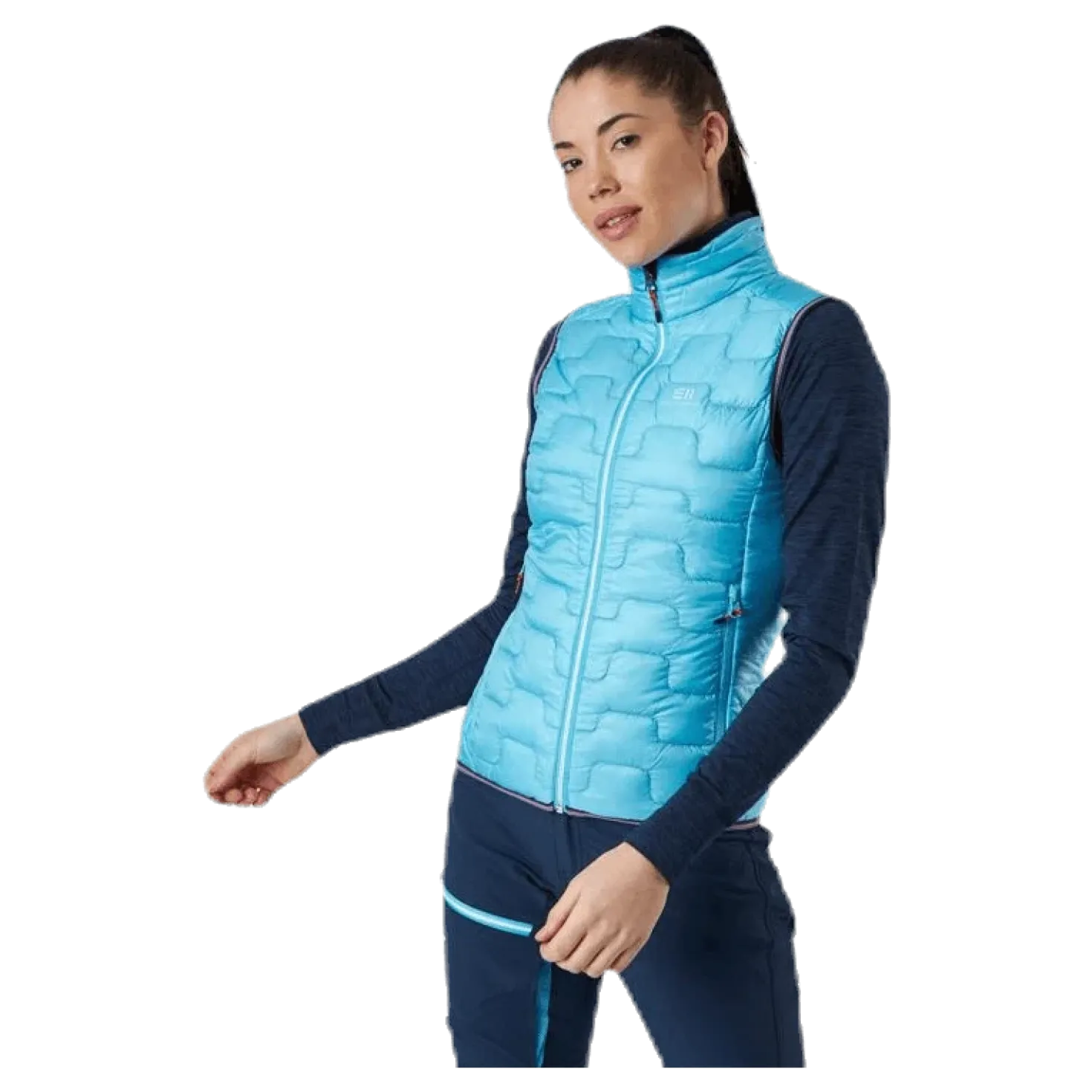 Motion Down Vest Turquoise
