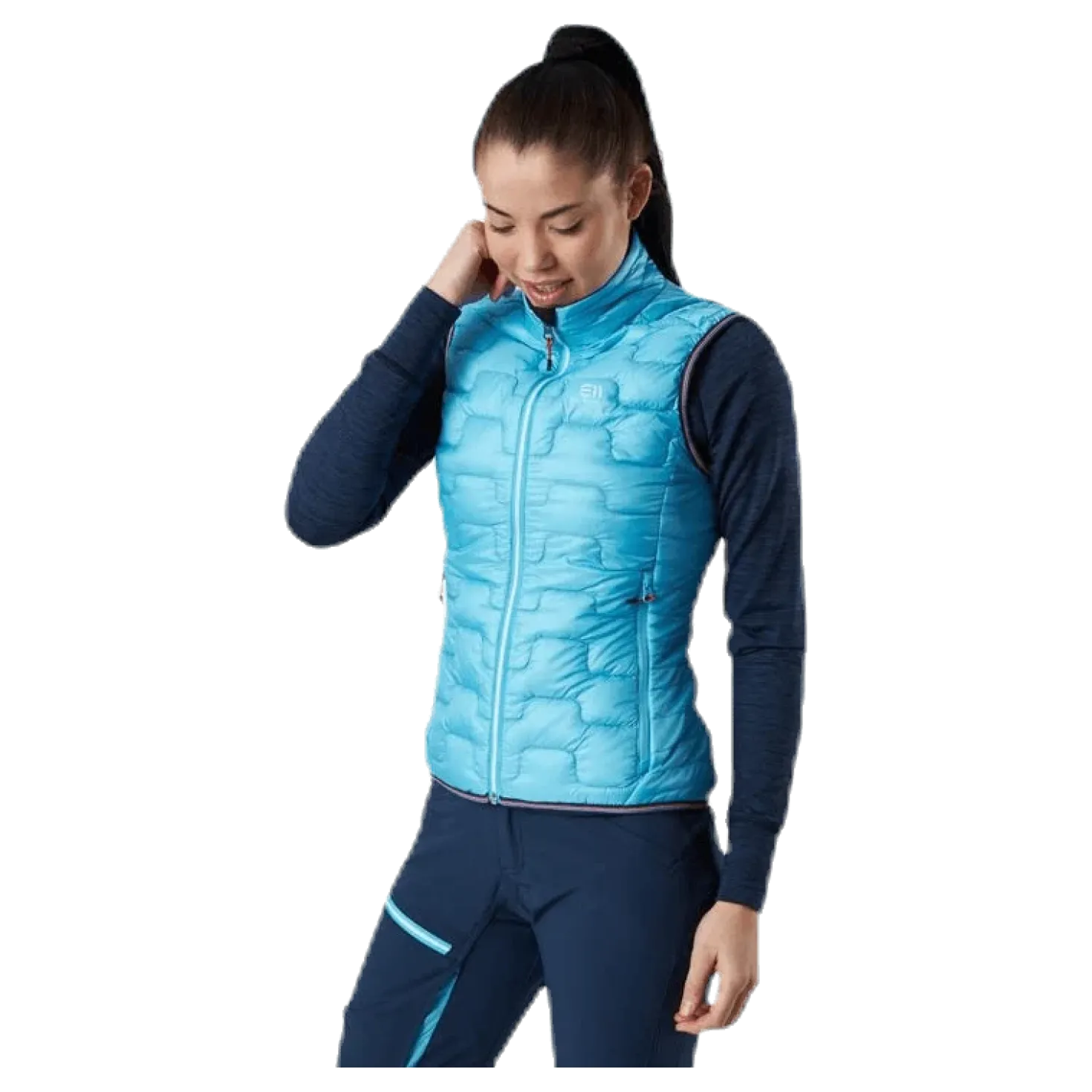 Motion Down Vest Turquoise