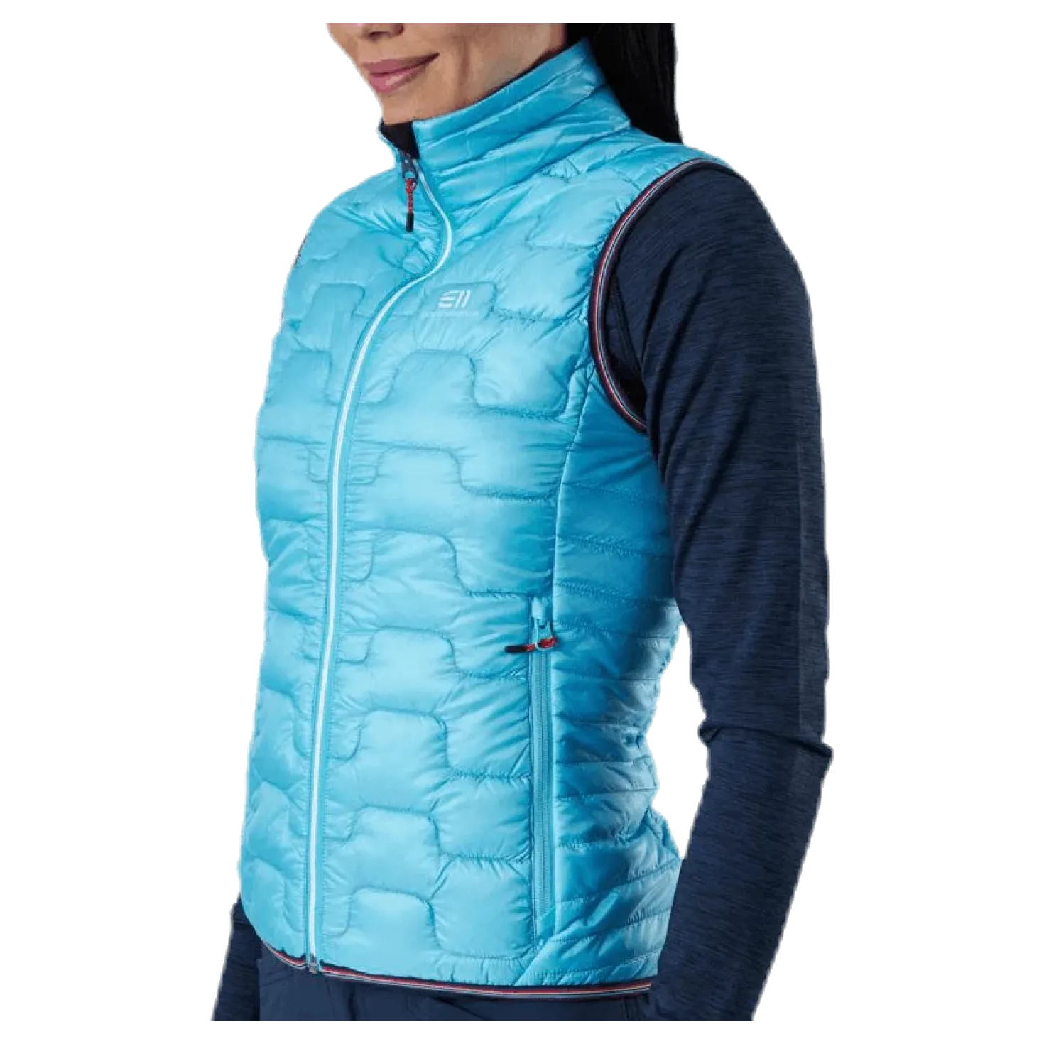 Motion Down Vest Turquoise