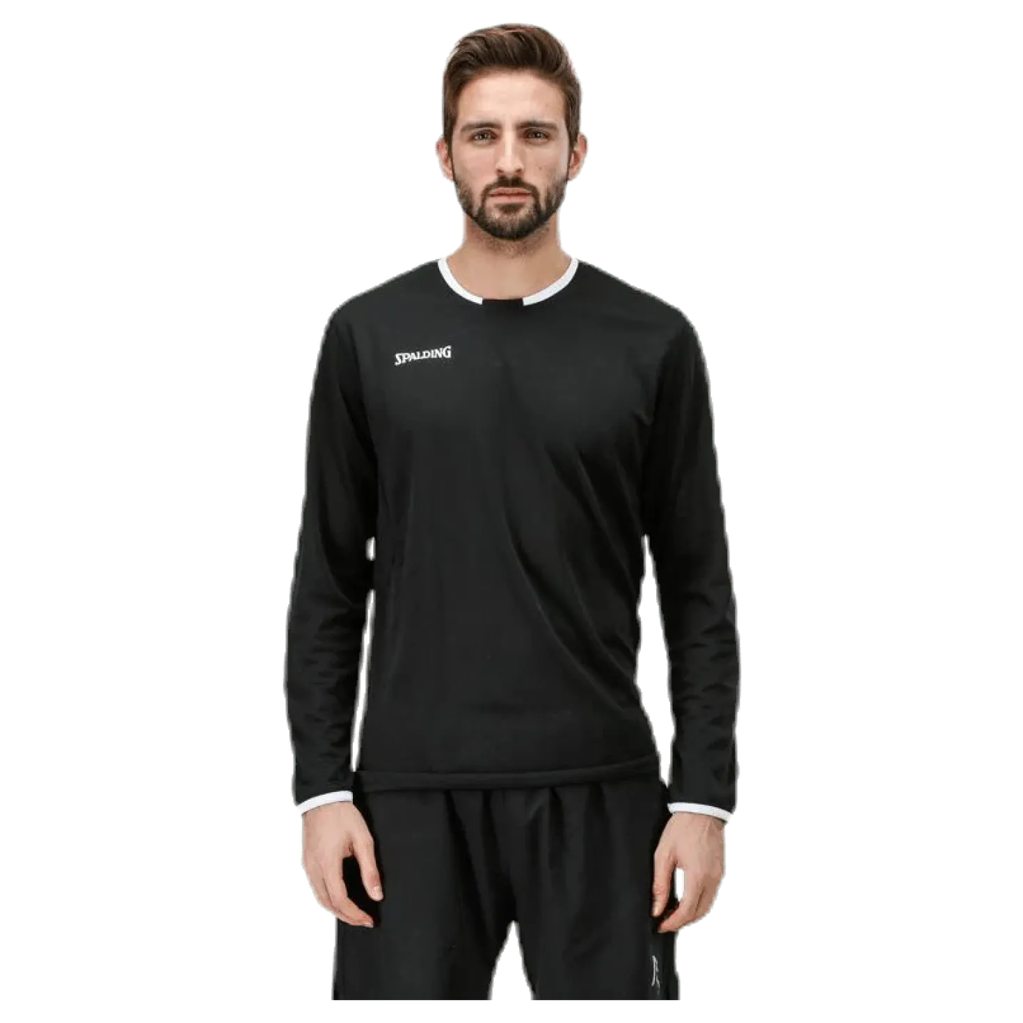 Move Shooting Shirt L/S White/Black