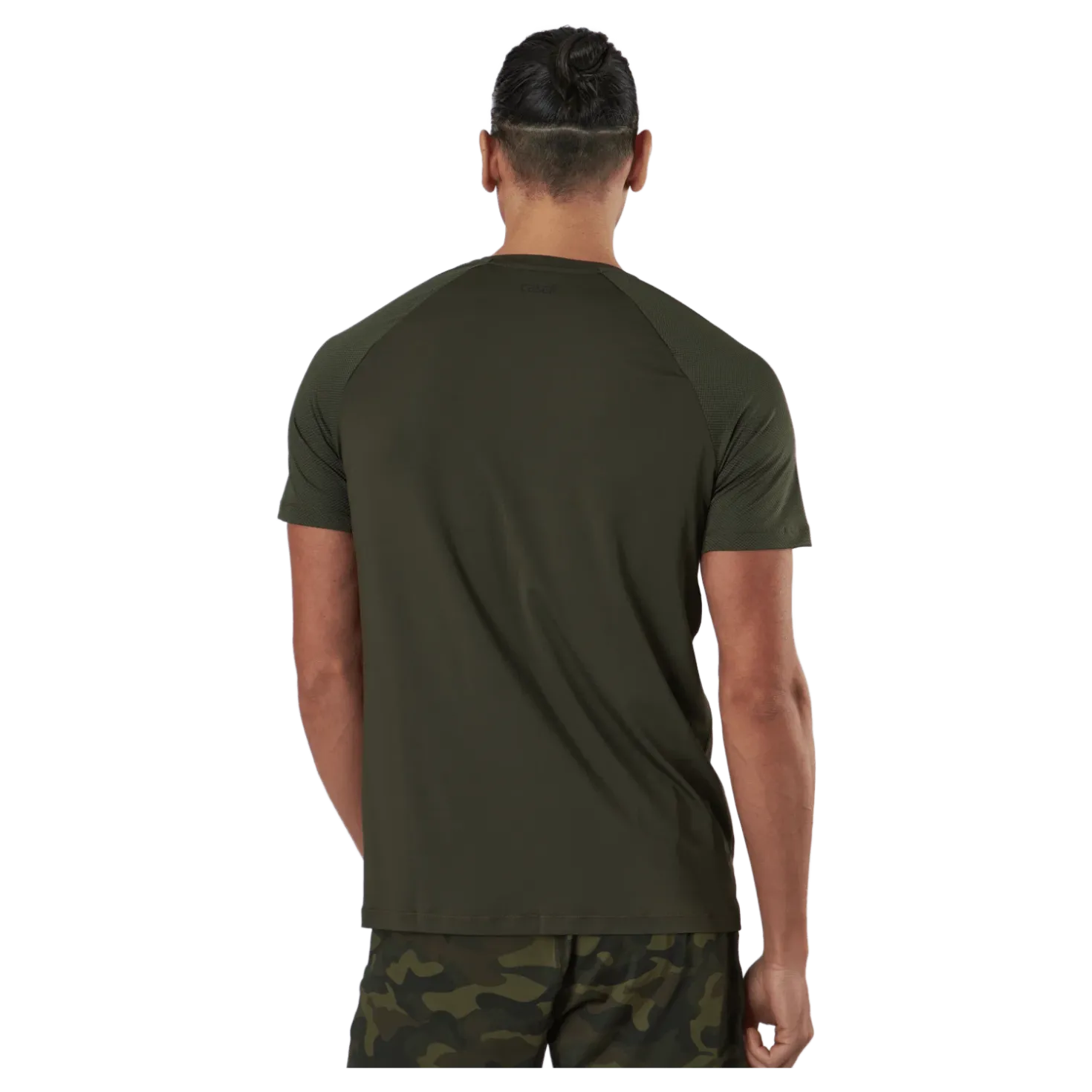 M Structured Tee Forest Green