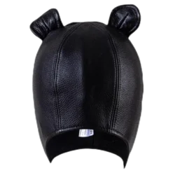 Musse Leather Cap Black