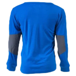 Myske Wool Kids Shirt Blue