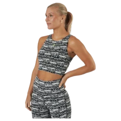 Myt Cotton Crop Tank Black