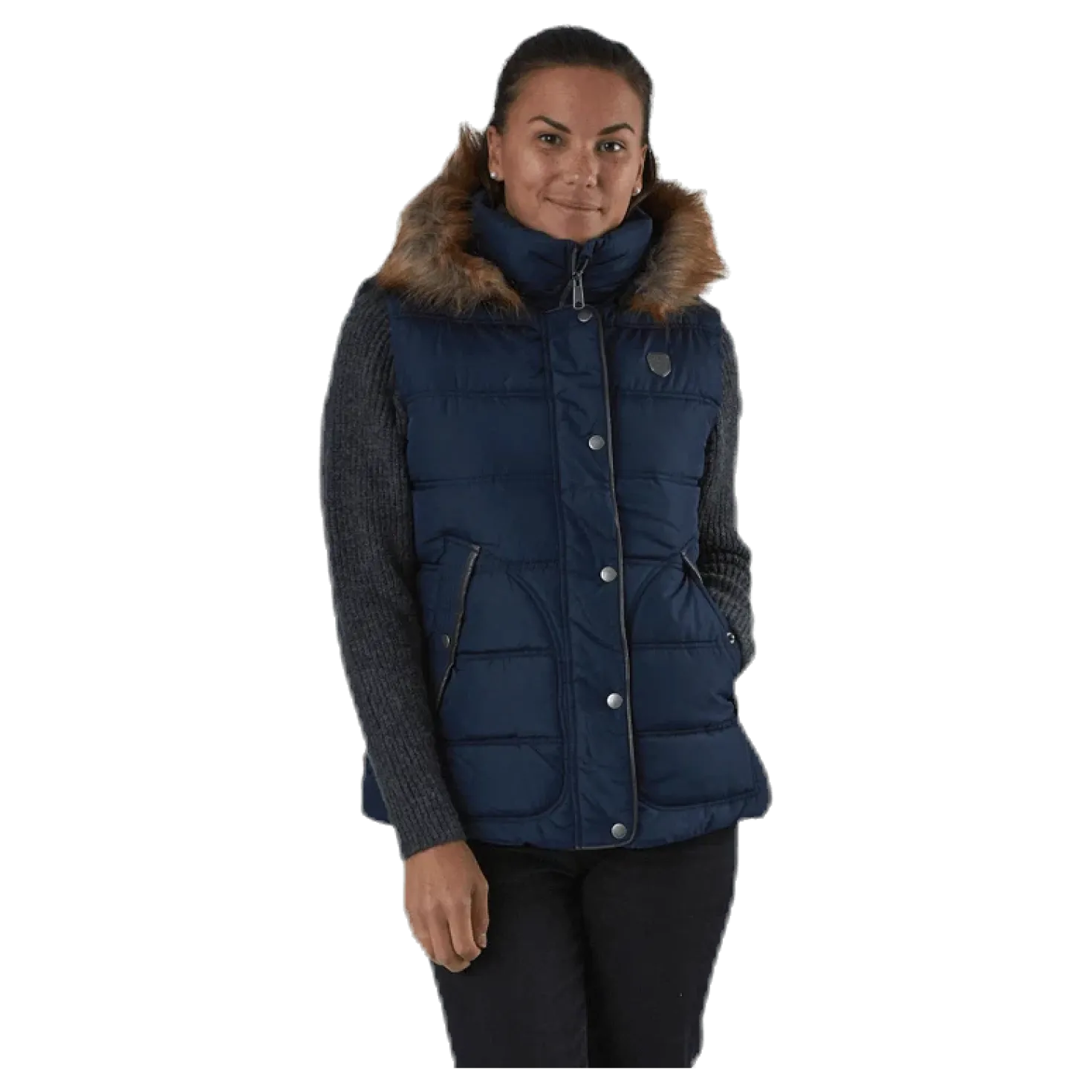 Nadja Waistcoat Blue