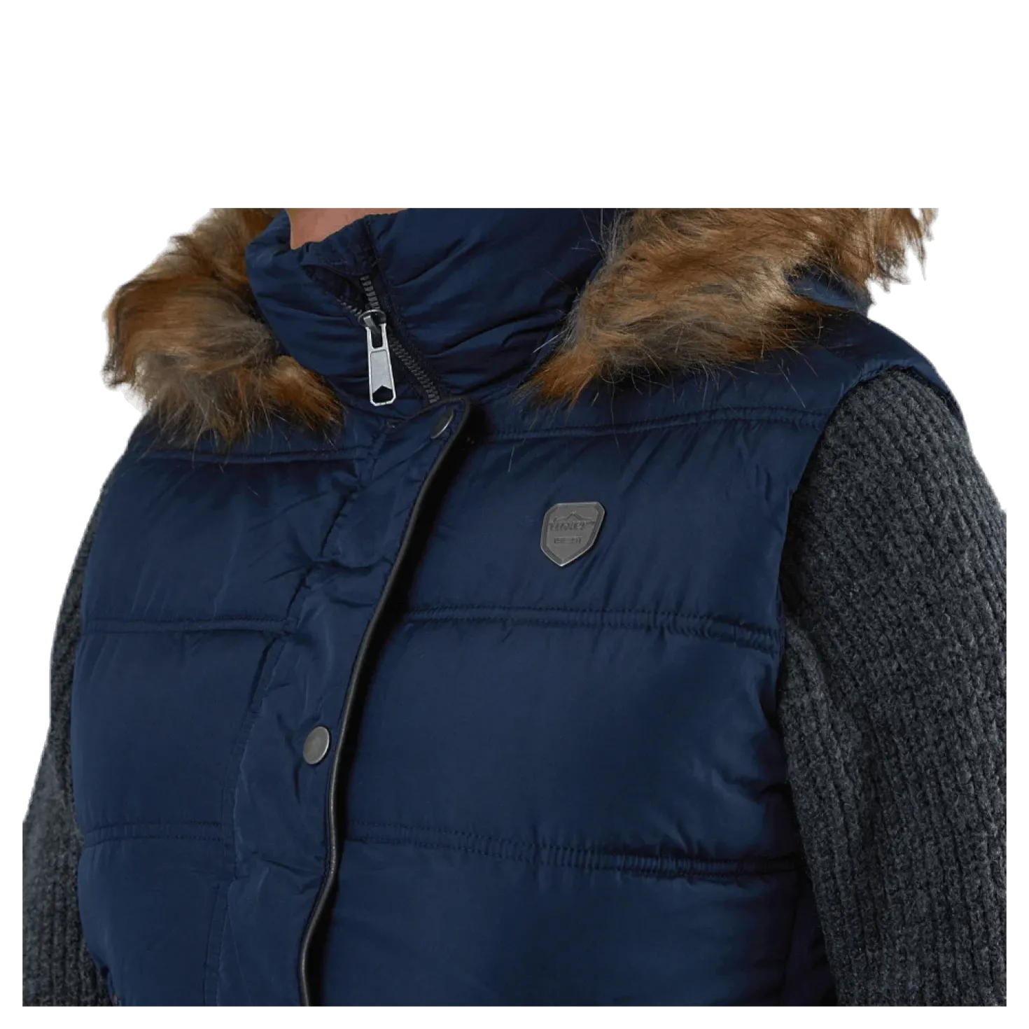 Nadja Waistcoat Blue