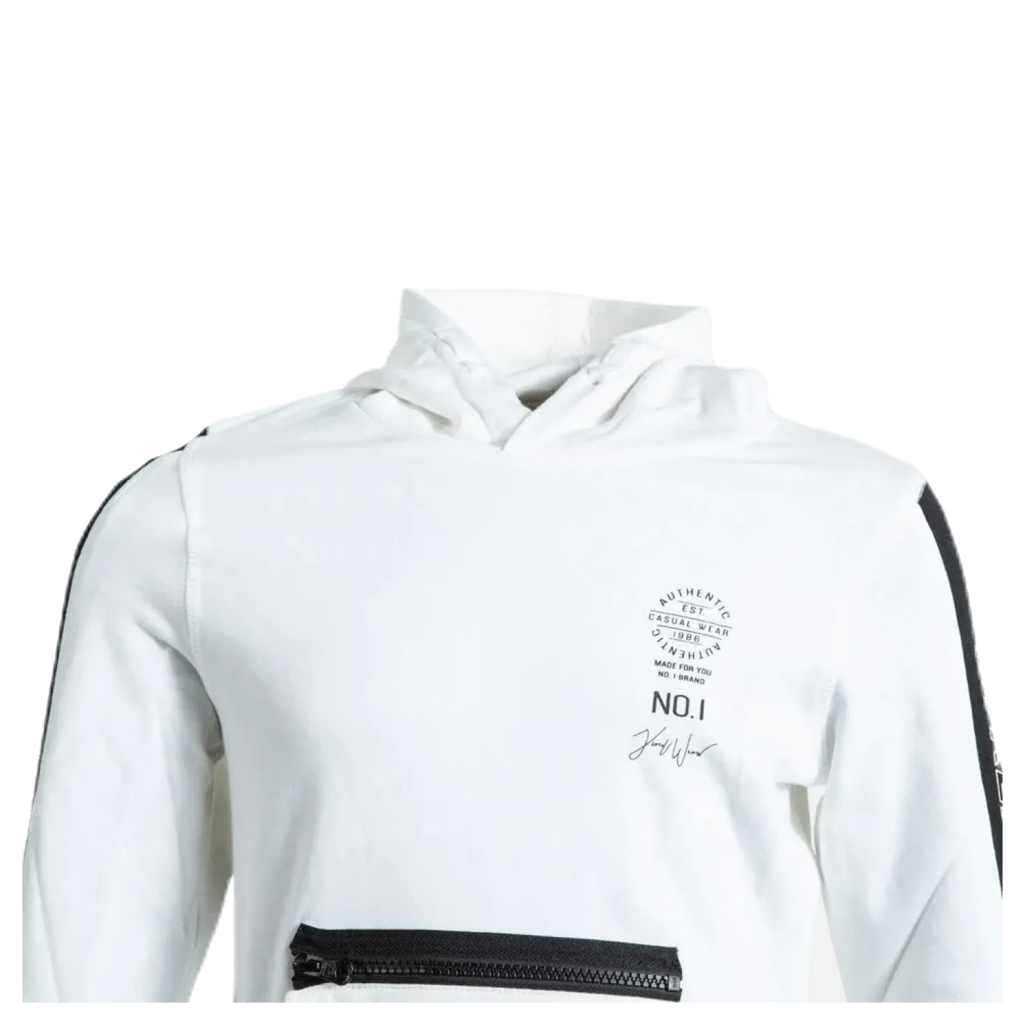Najim Ls Sweat White