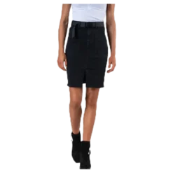 Nala Mw Pencil Buckle Skirt Black