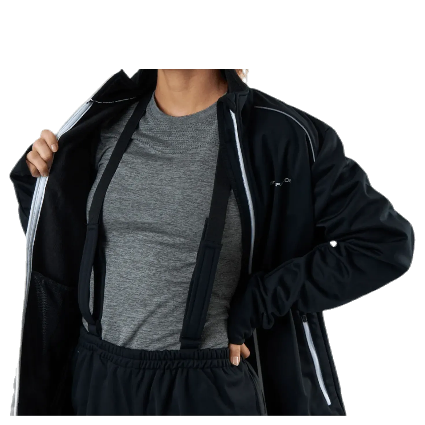 Naval XCS Softshell Set Black