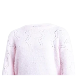 Navilia Ls Knit Pink