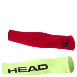 Neon Lycra Sleeves Yellow/Red