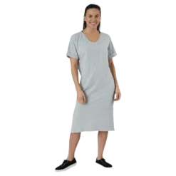 Neora Ss Fold Up Dress Grey