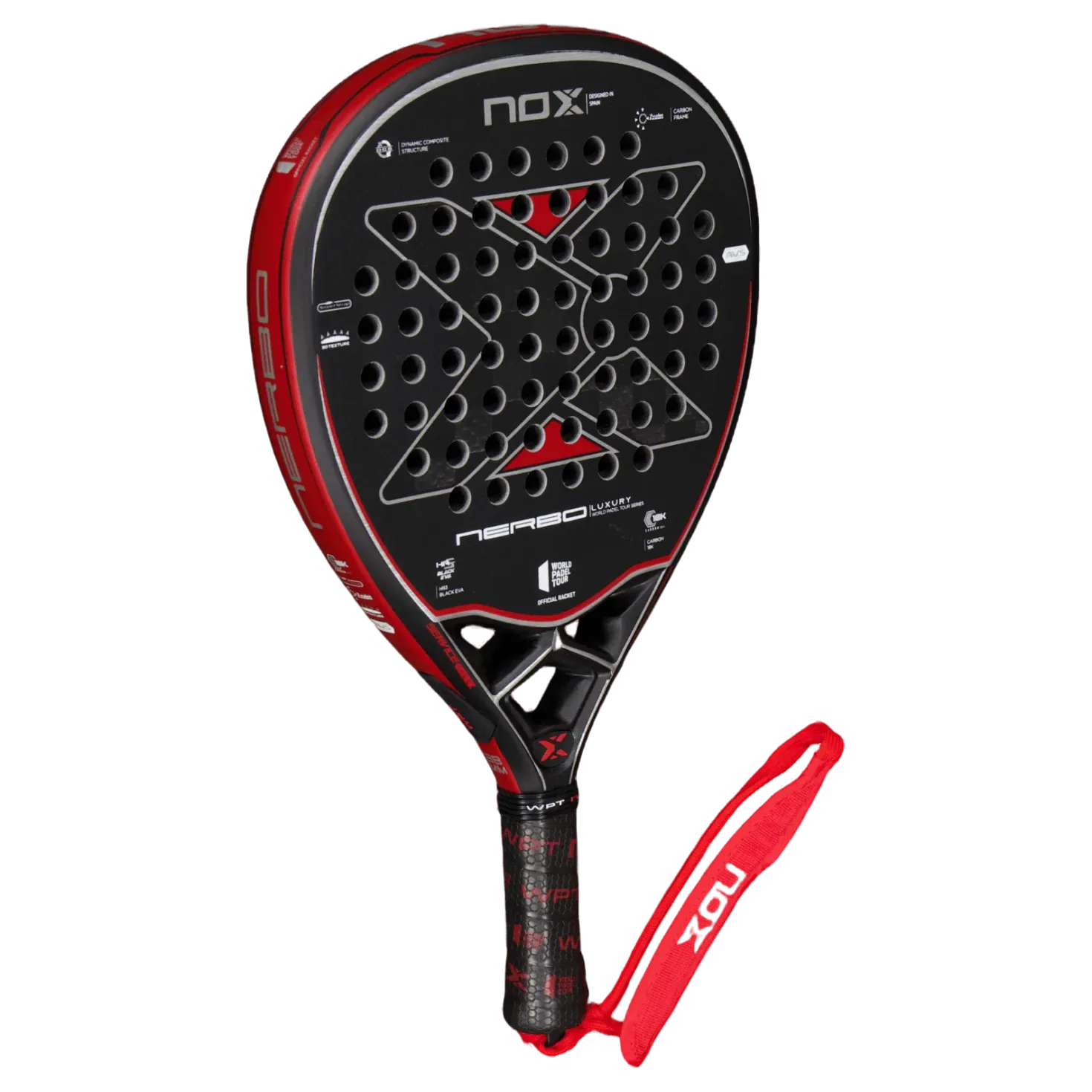Nerbo Wpt Luxury Series Black/red