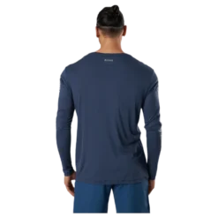 Night LS Perf Tee Blue
