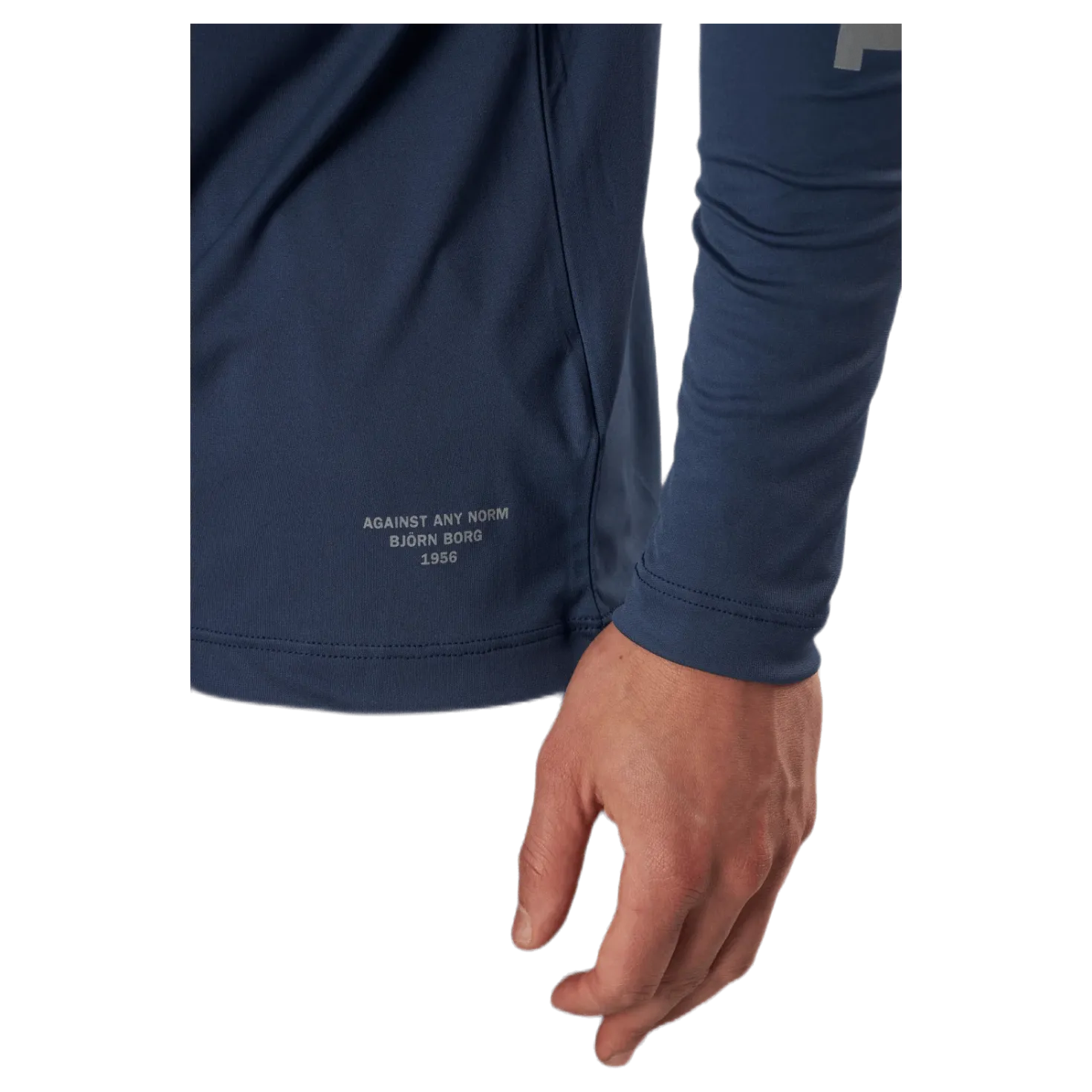 Night LS Perf Tee Blue