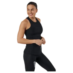 Night Rib Tank Black