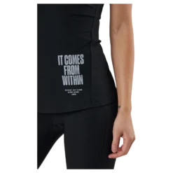 Night Rib Tank Black