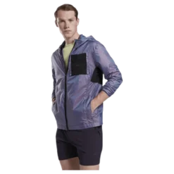 Night Runner Convert Jacket Purple
