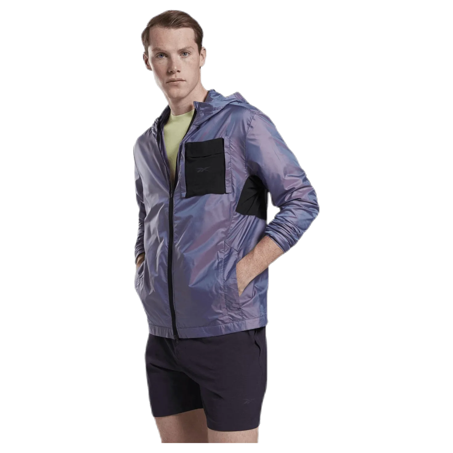 Night Runner Convert Jacket Purple
