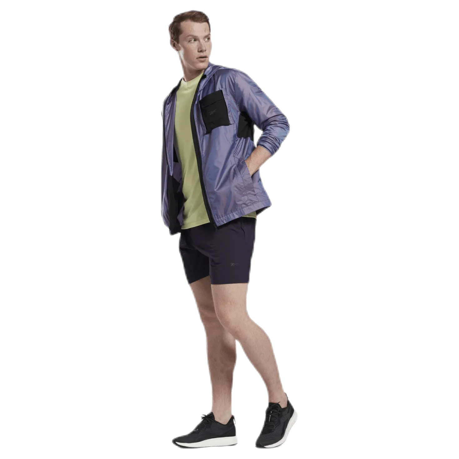 Night Runner Convert Jacket Purple