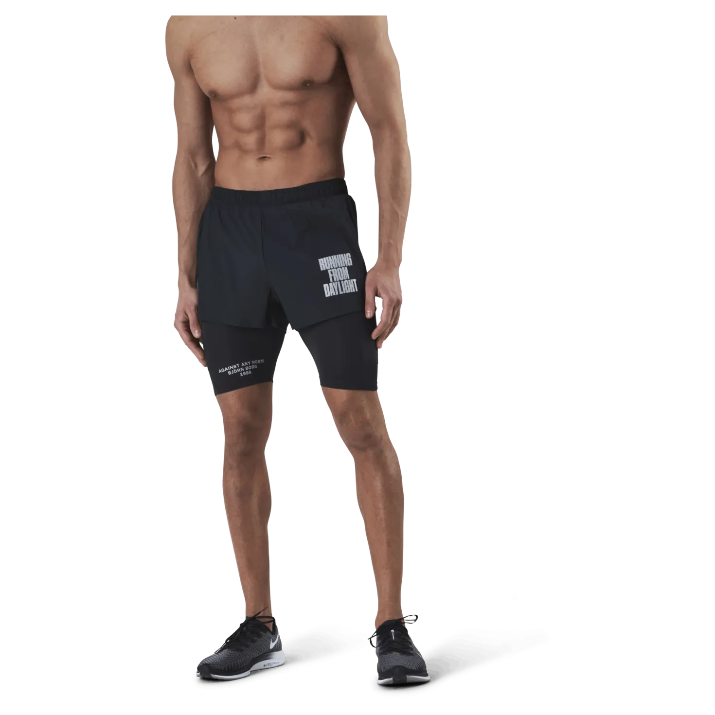 Night Shorts 2.5" Black