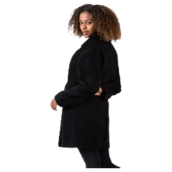 Nina Celeste Wool Coat Black