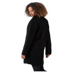 Nina Celeste Wool Coat Black