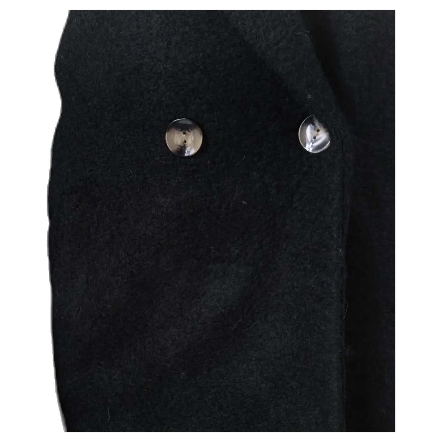 Nina Celeste Wool Coat Black