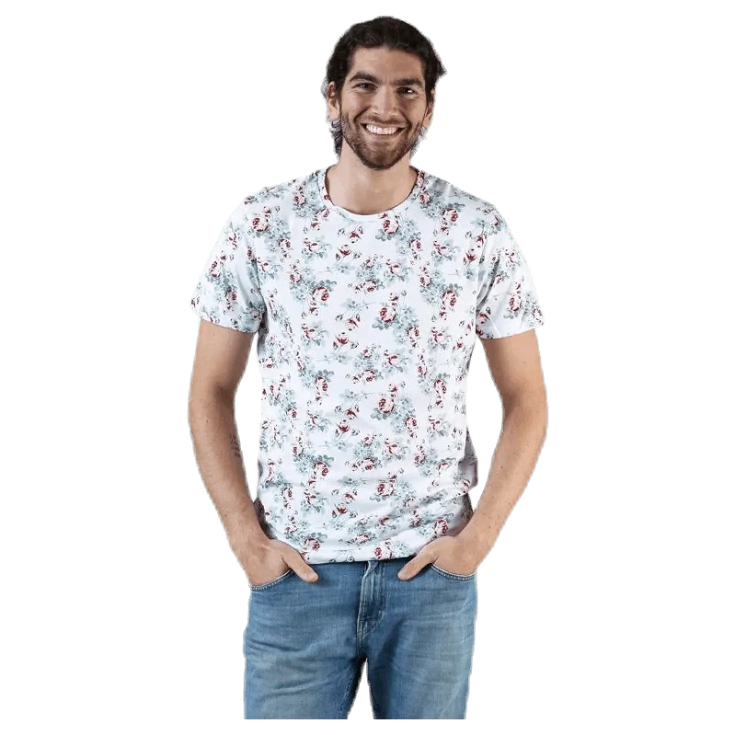 Nizzen Tee Ss Crew Neck White
