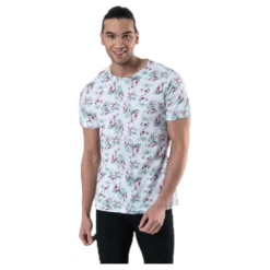 Nizzen Tee Ss Crew Neck White
