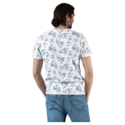 Nizzen Tee Ss Crew Neck White