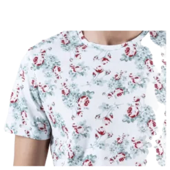 Nizzen Tee Ss Crew Neck White