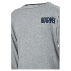 Nkmmarvel Patryc Sweat Bru Mar Grey Melange