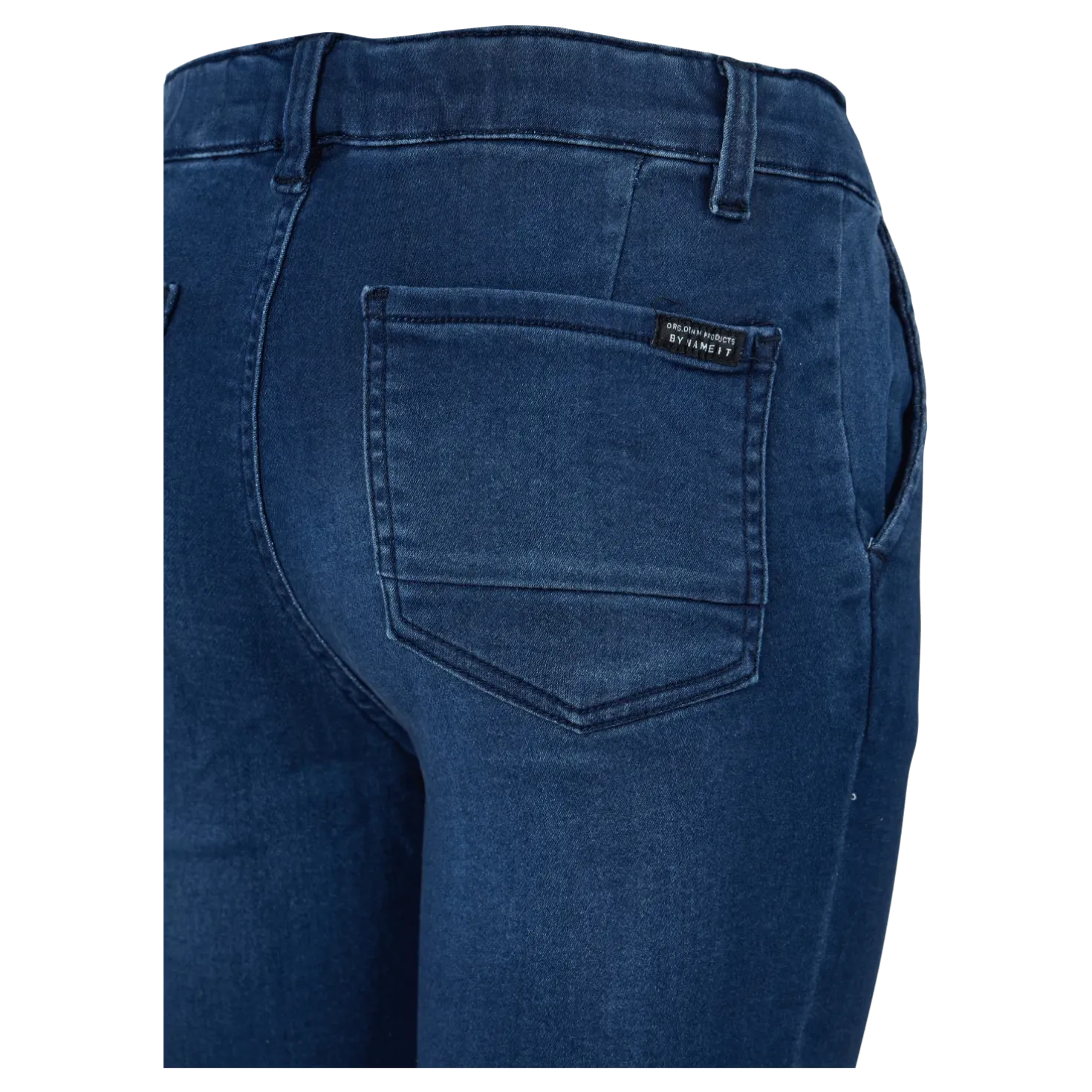Nkmromeo Dnmathayers Swe Jogge Dark Blue Denim