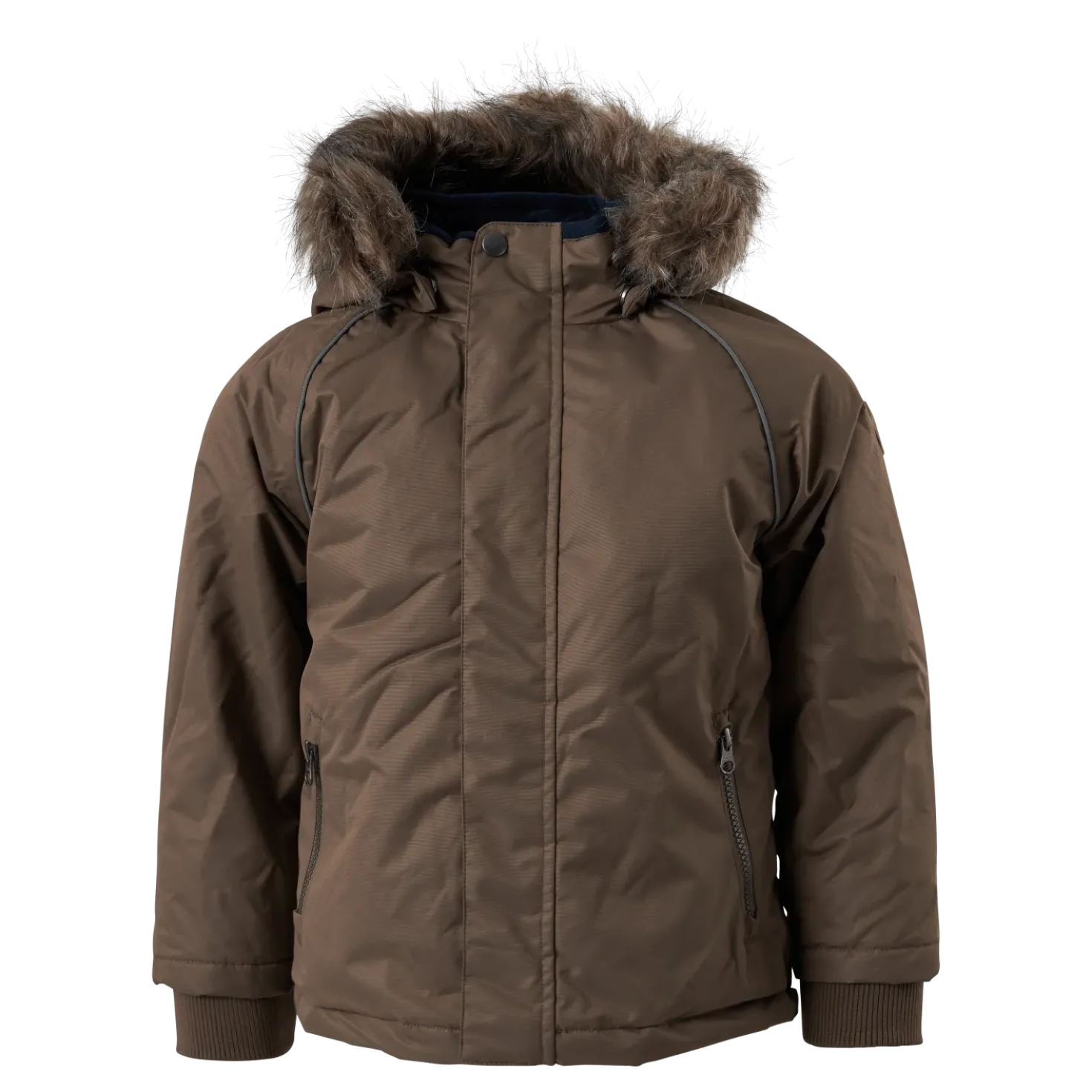 Nmmsnow03 Jacket Lux 2fo Chocolate Chip