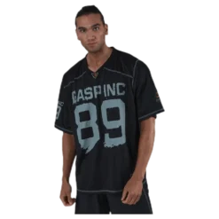 No1 Football tee Black