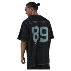 No1 Football tee Black
