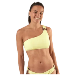 Nora Bikini Oneshoulder Top Yellow