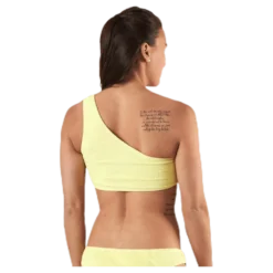 Nora Bikini Oneshoulder Top Yellow