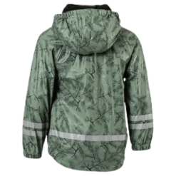 Nordskog Fleece-Lined Rain Set Green