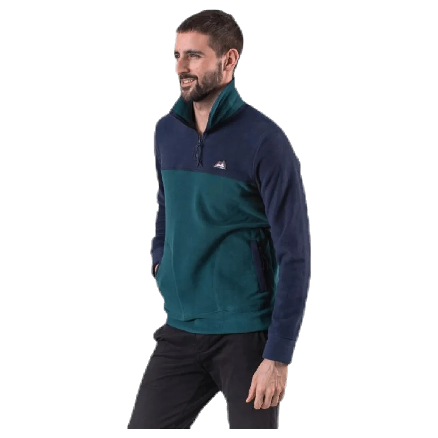 North Sweat Half Zip Blue